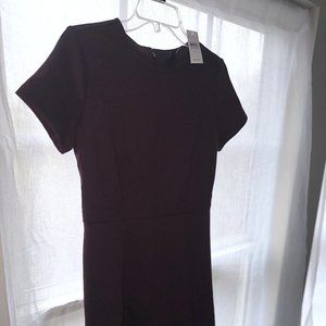 Beautiful Plum Womens Midi Length Dress